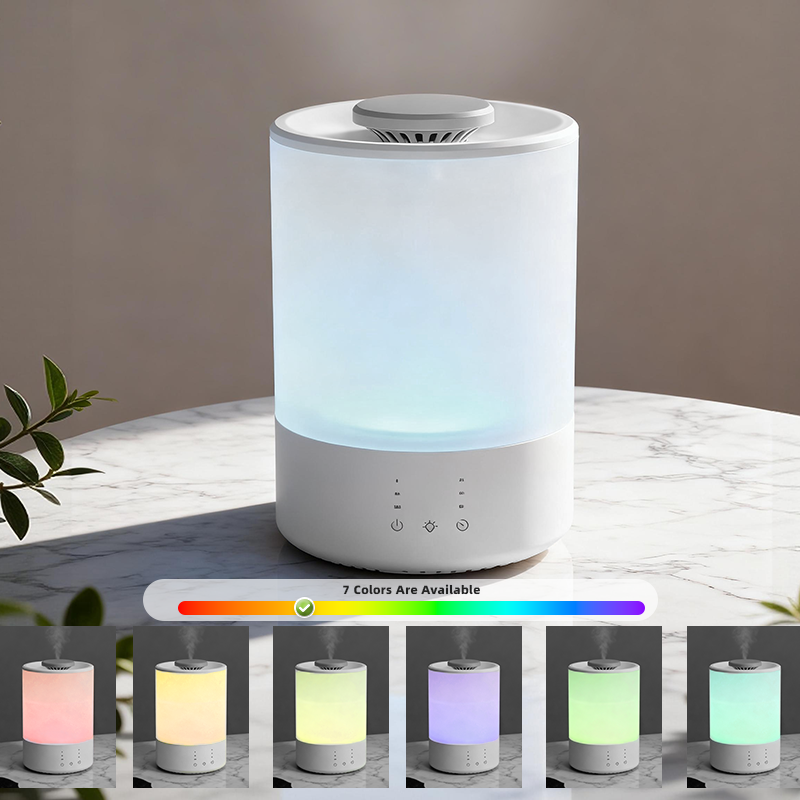 Landsign представляет увлажнитель Cool Mist объемом 3 л с 7-цветной подсветкой и ароматерапией
